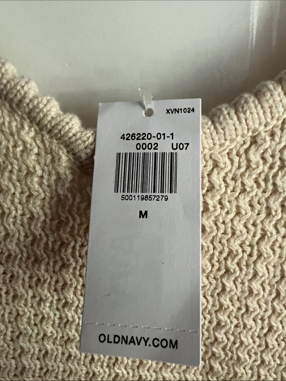 Old Navy Cream Crochet Maxi Dress - Picture 6 of 6